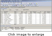 Microsoft Forecaster - Human Resources screenshot